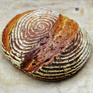 Loaf of wholemeal bread - our products - lovingly baked by anthea